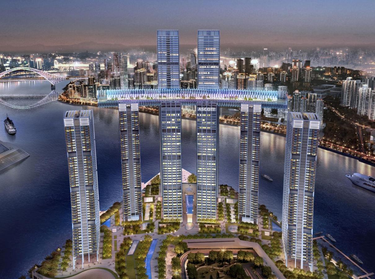 Ascott Raffles City Chongqing Exteriör bild